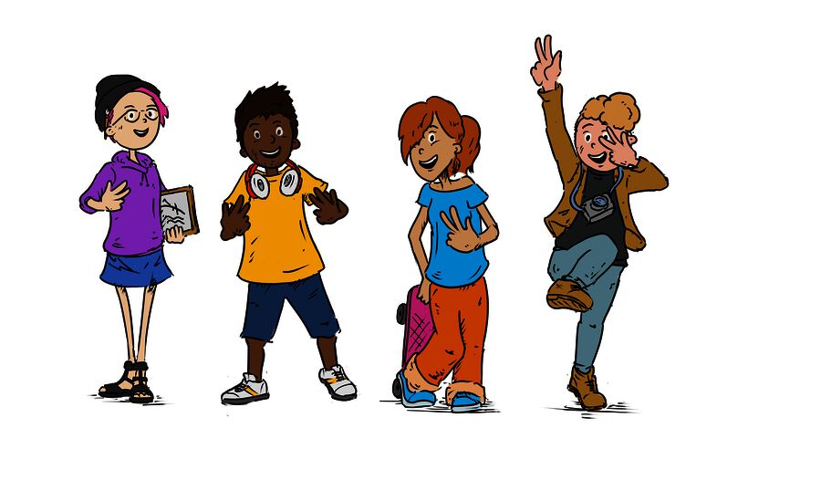 Tekening van kinderen