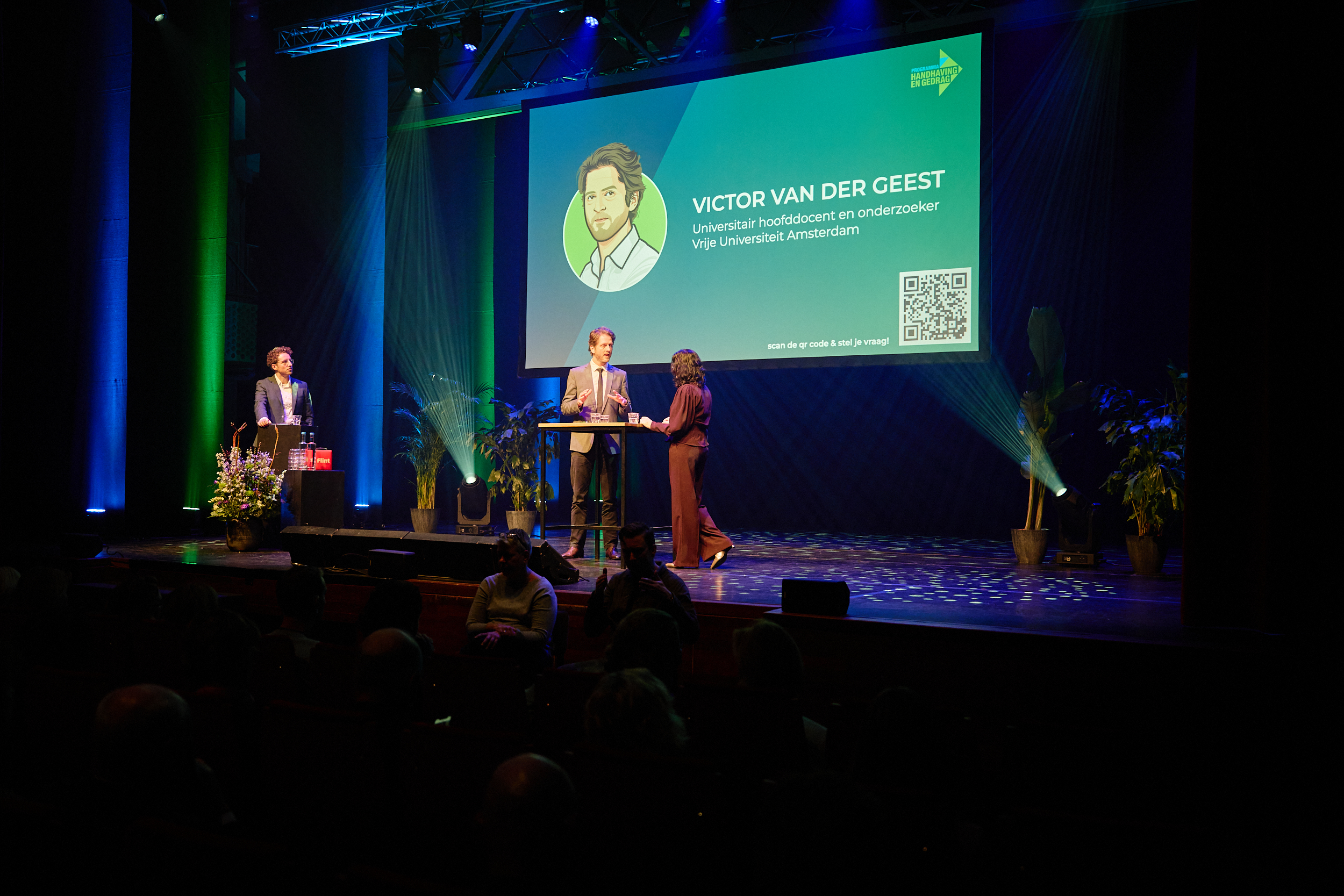 Victor van der Geest op congres