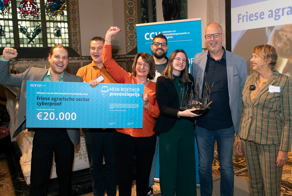 Winnaar Hein Roethof Preventieprijs 2024