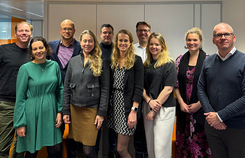 deelnemers CCV en Thorbecke Academie aan EU Office Cities Northern Netherlands