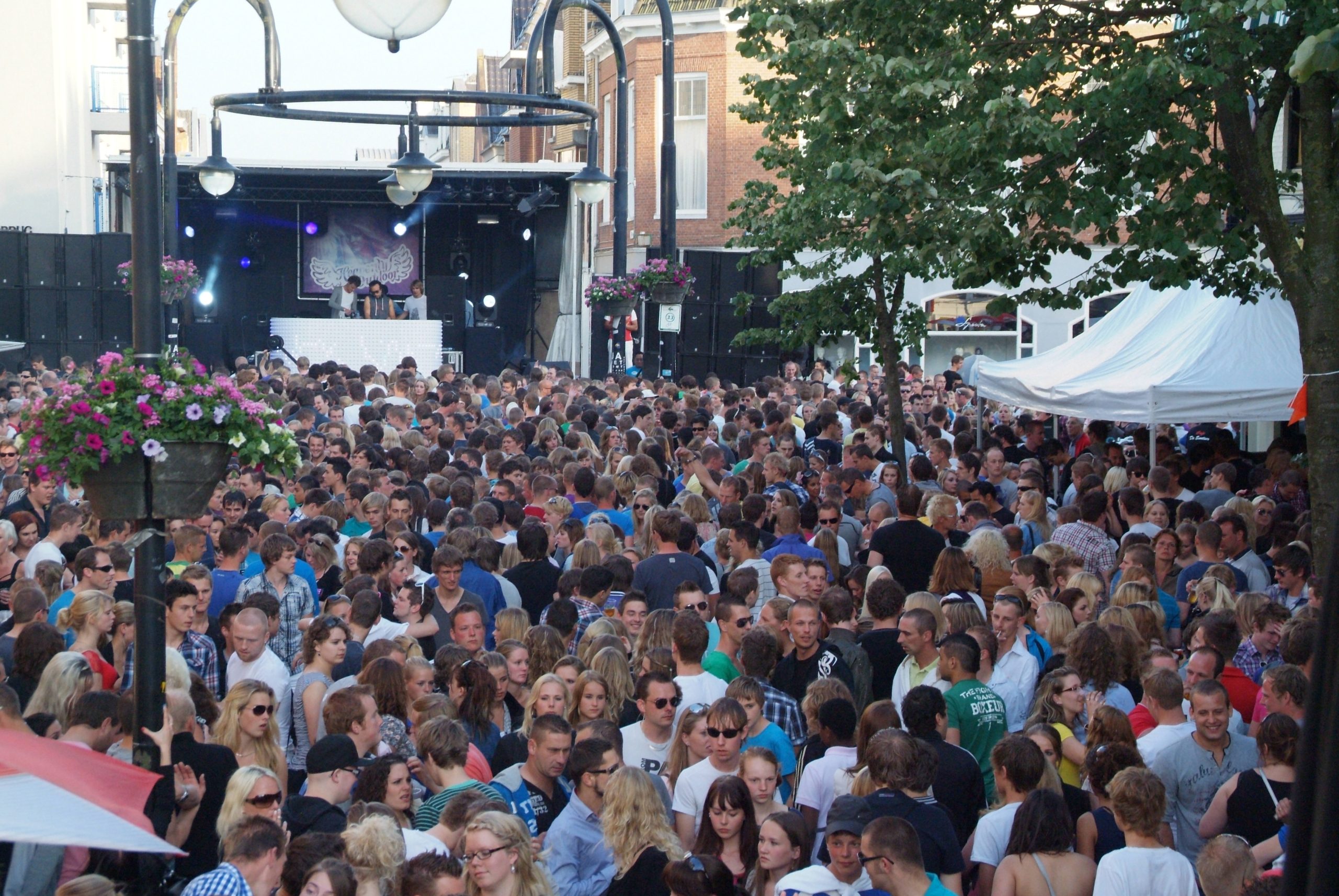 Heerenveen, night of the koemarkt