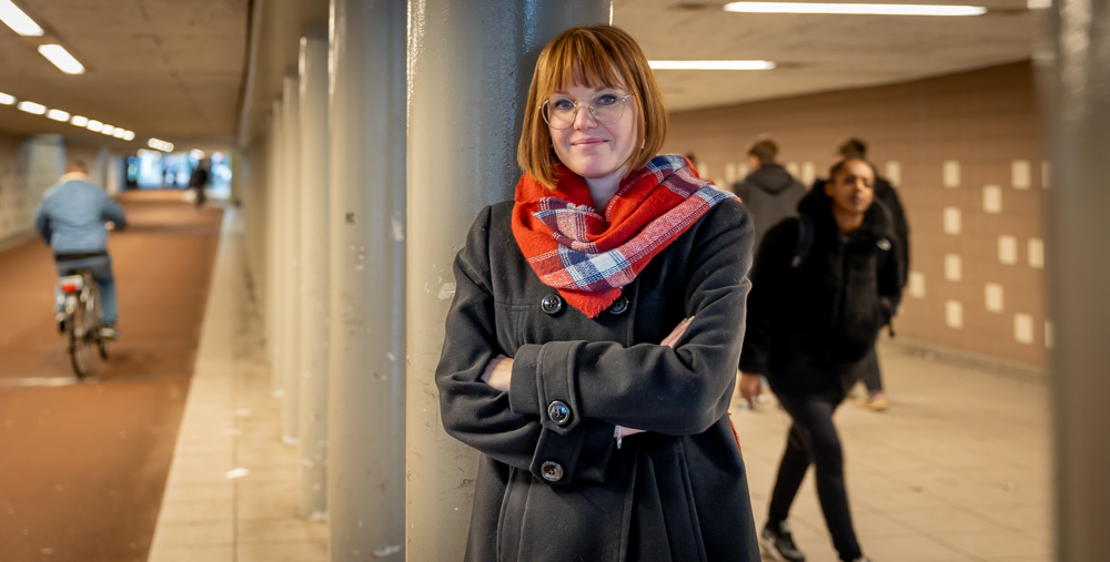 Portretfoto van Jildau Borwell voor Secondant