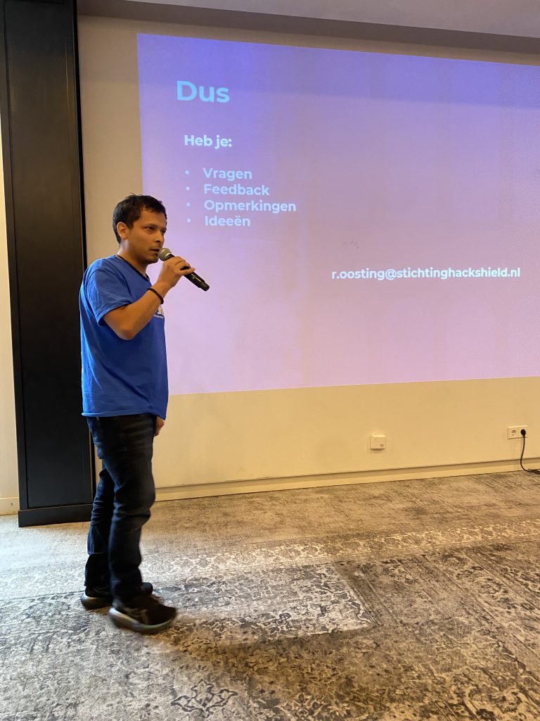 Ramiro Oosting, chef gemeenten bij HackShield