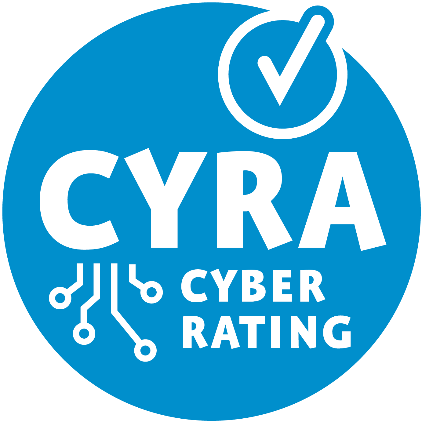 Het logo van Cyra.