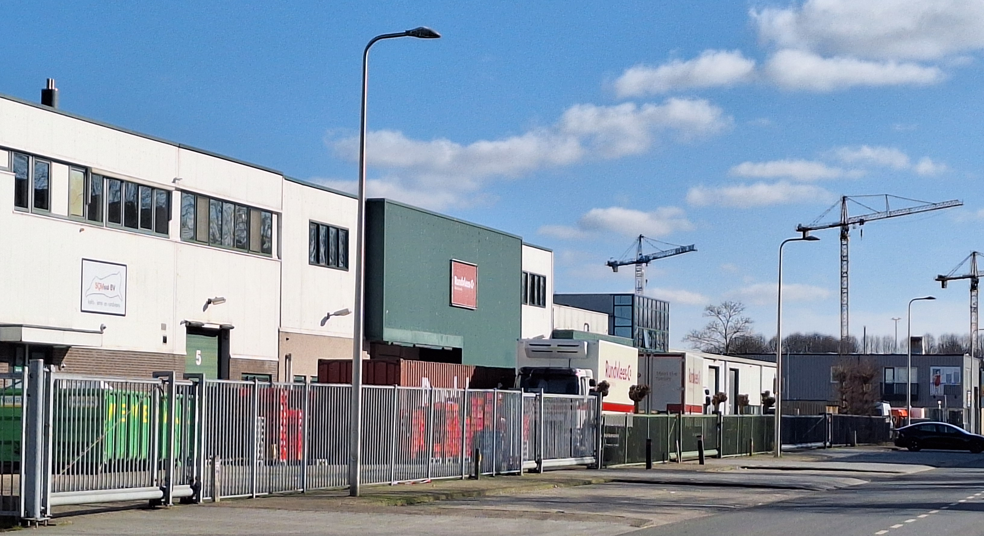 Bedrijventerrein in Utrecht.