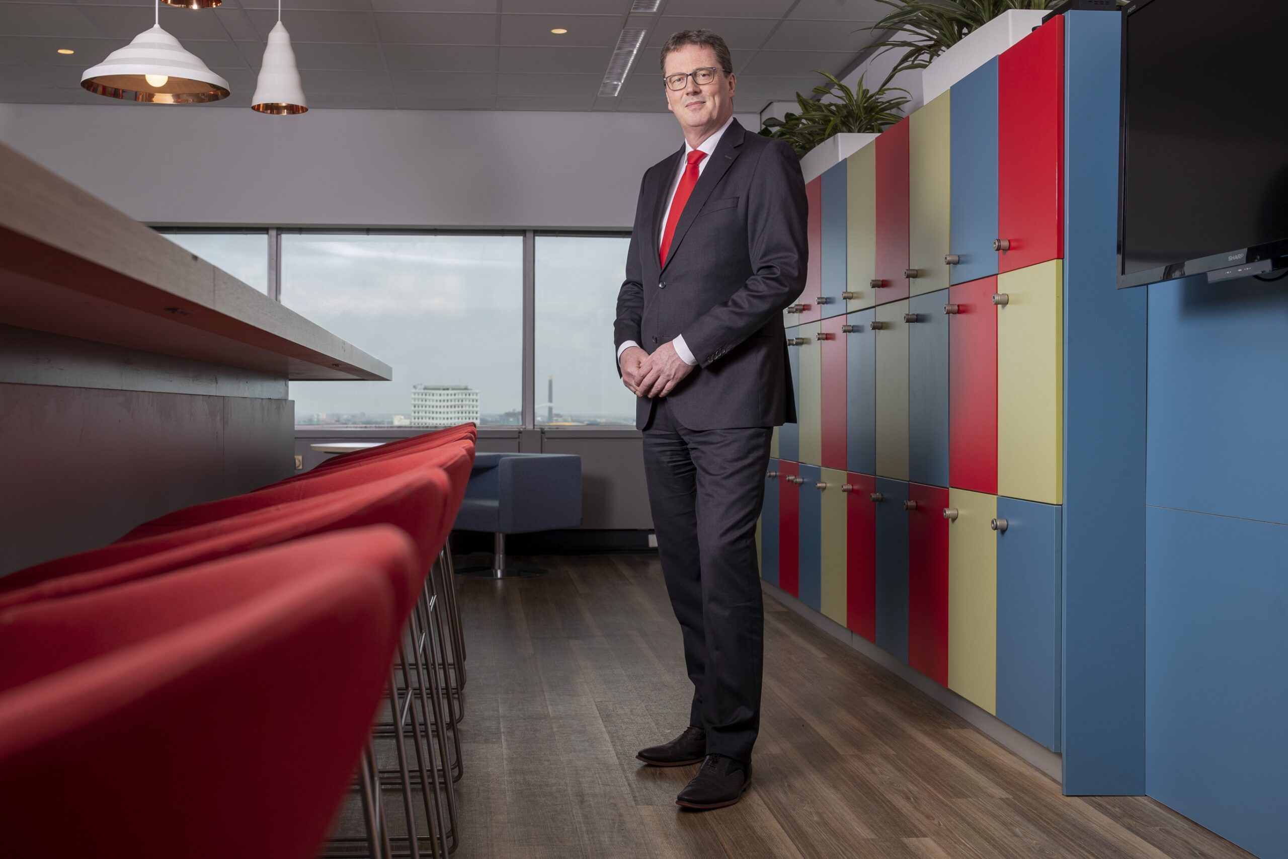 Patrick van den Brink, directeur van het CCV, op het kantoor in Utrecht.