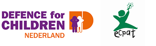 logo's van ecpat en dfc