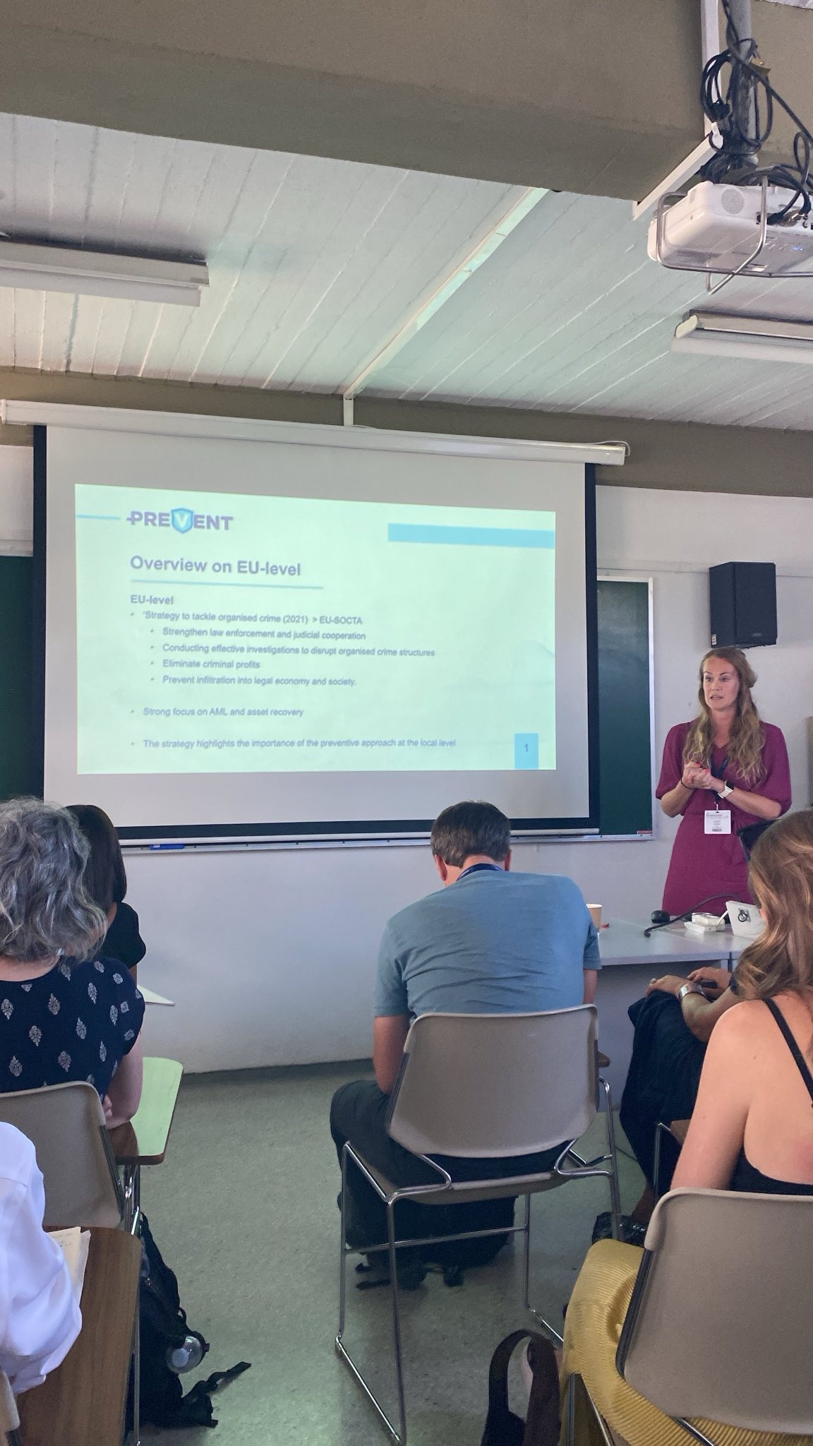 CCV-adviseurs geven presentaties op EUROCRIM-congres