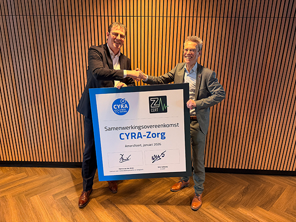 CYRA-Zorg gelanceerd - Patrick van den Brink en Wim Hafkamp